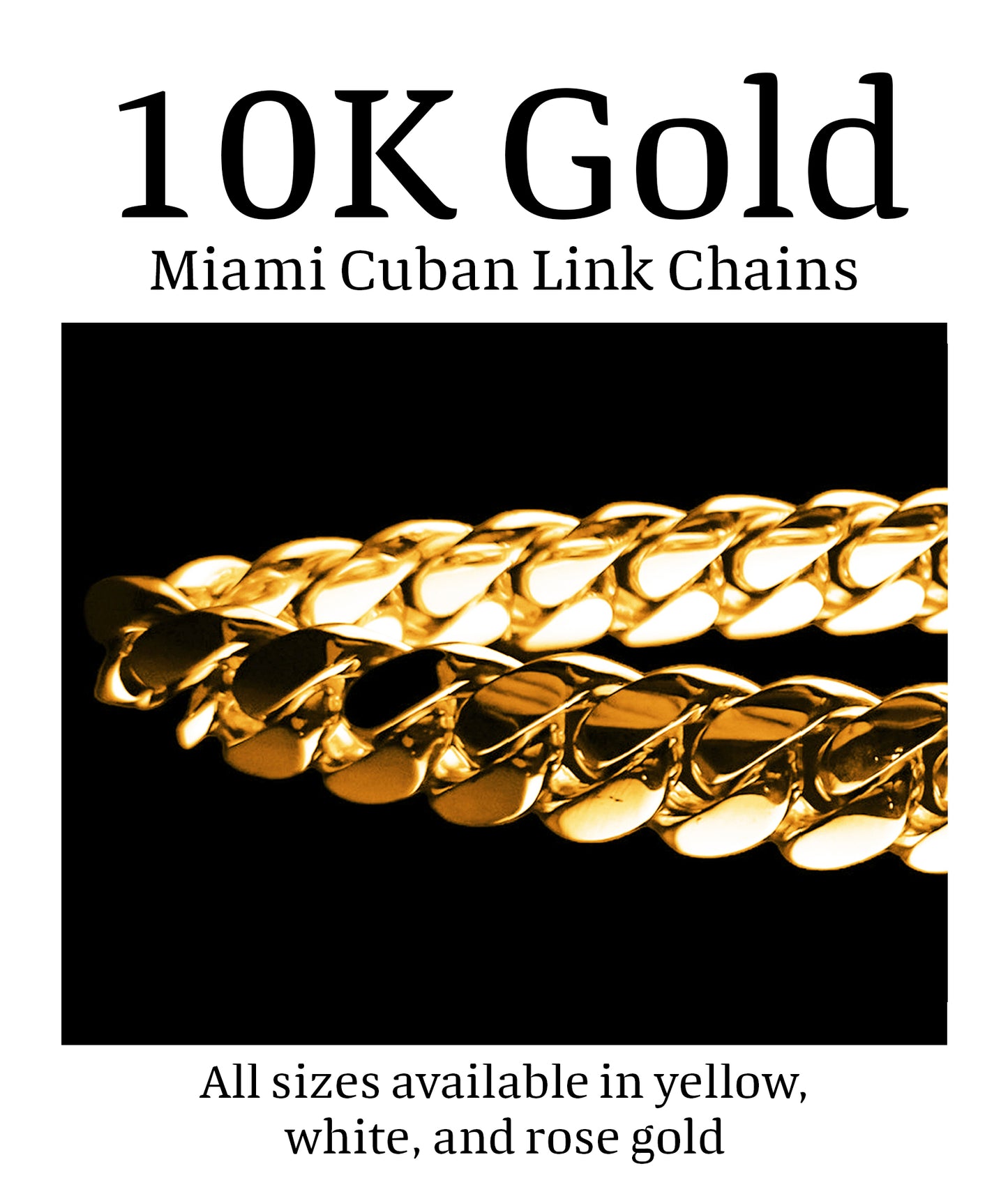 10K Gold Cuban Links