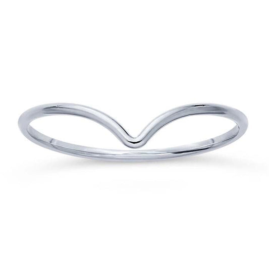 Sterling Silver Chevron Ring