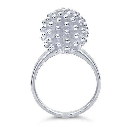 Sterling Silver Dandelion Ring