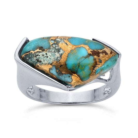 Sterling Silver Mojave Turquoise Ring