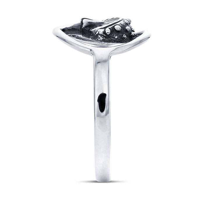 Sterling Silver Agaric Mushroom Ring