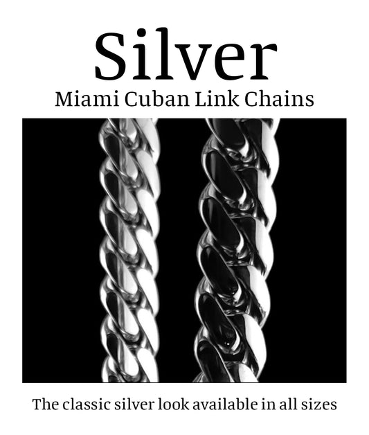 Silver Cuban Links